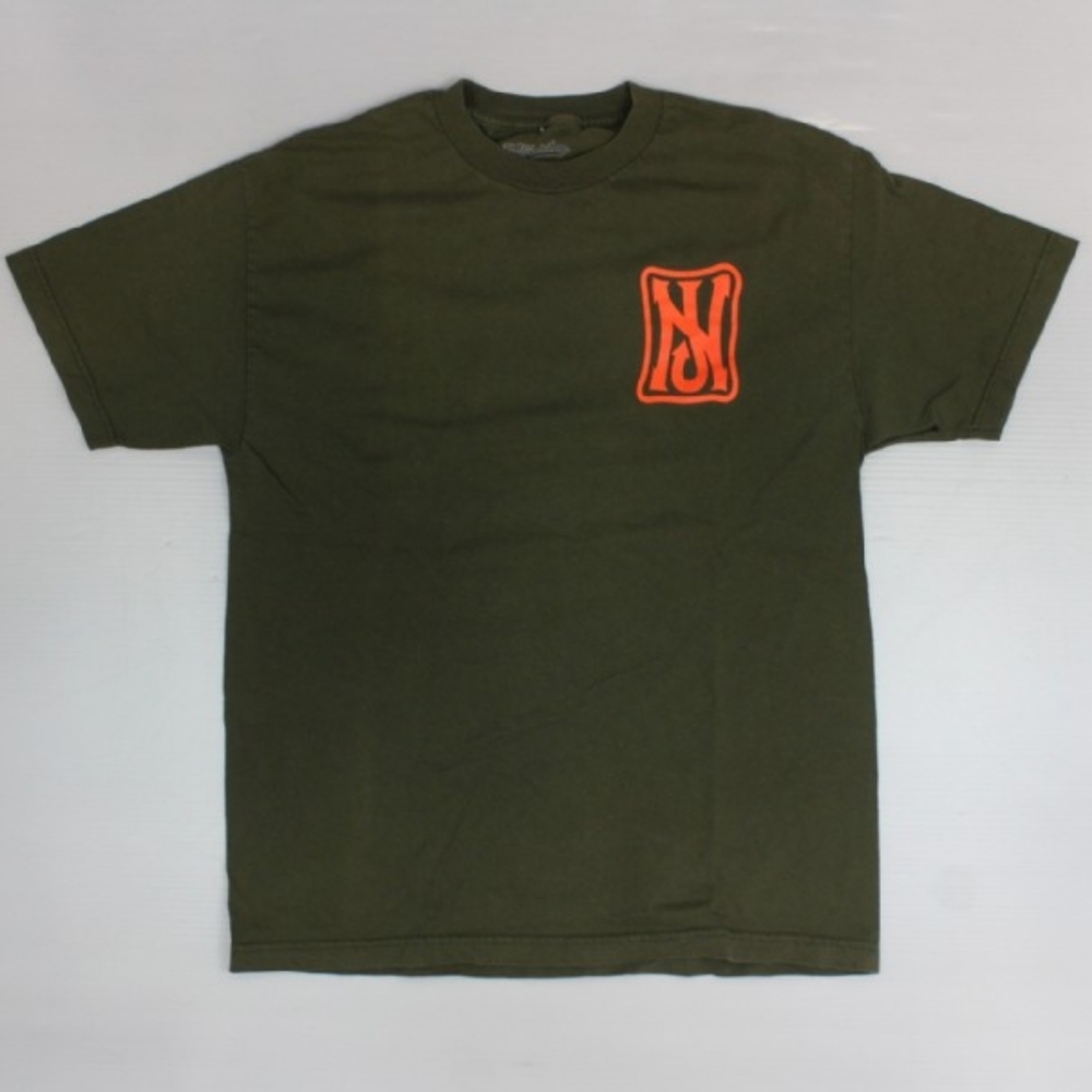 Vintage Skater Tshirt --NJ Skateshop w/Orange logo